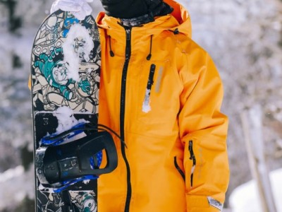 ODDIVSKI儿童滑雪服上衣外套夹棉硬