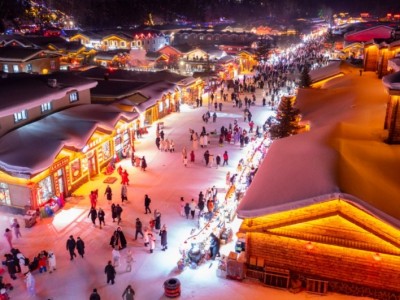 外电:东北雪乡生态旅游助推经济发展